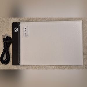 LED Light Pad with USB Cable 3 Light Settings